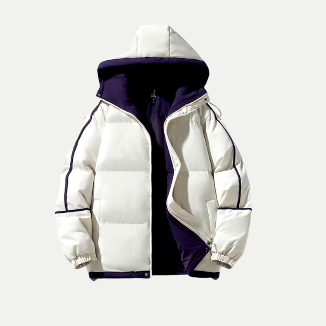 Unisex Hooded Puffer Parka – Insulated Winter Essential