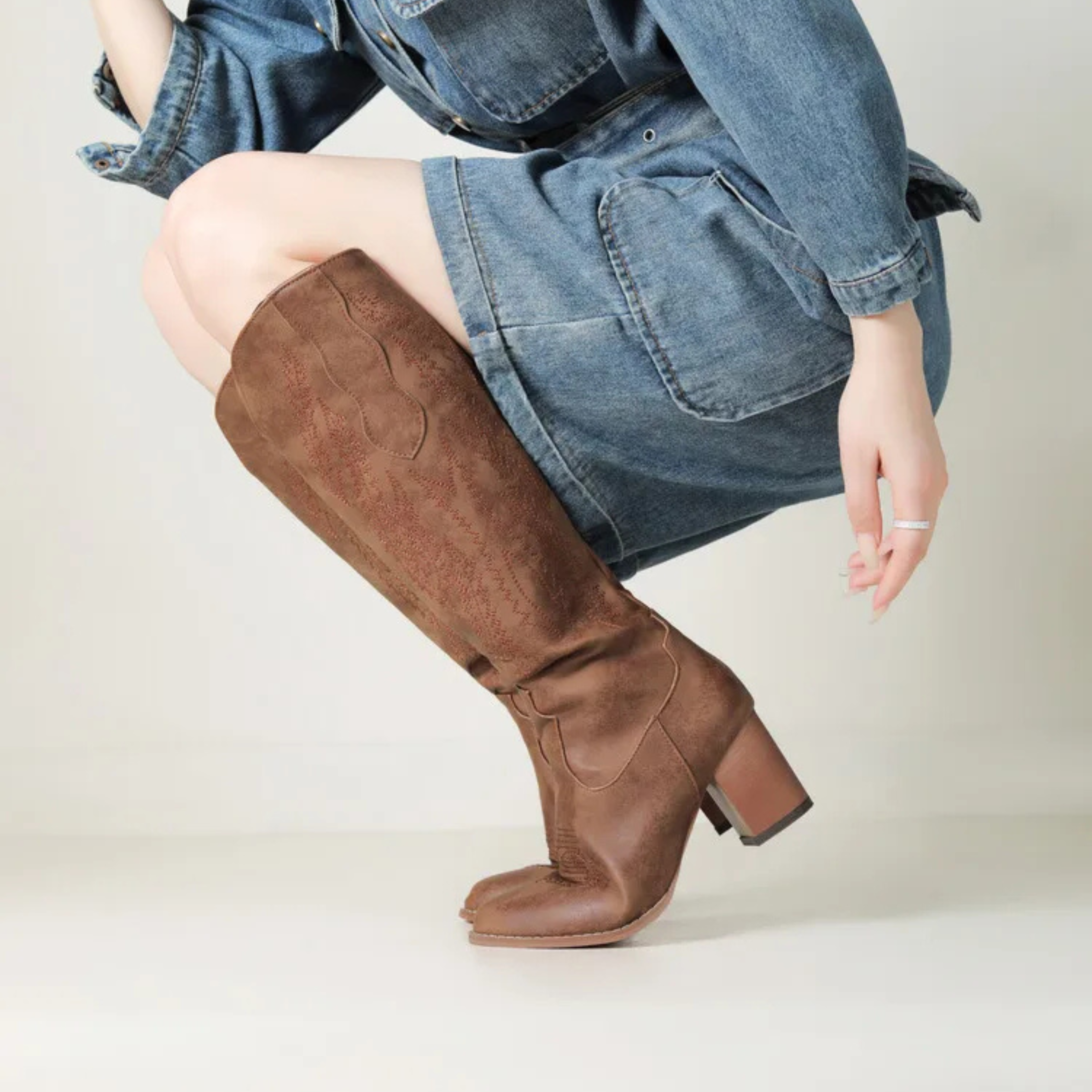 Women’s Western Cowboy Boots – Ultra-Comfort Design with Everyday Style