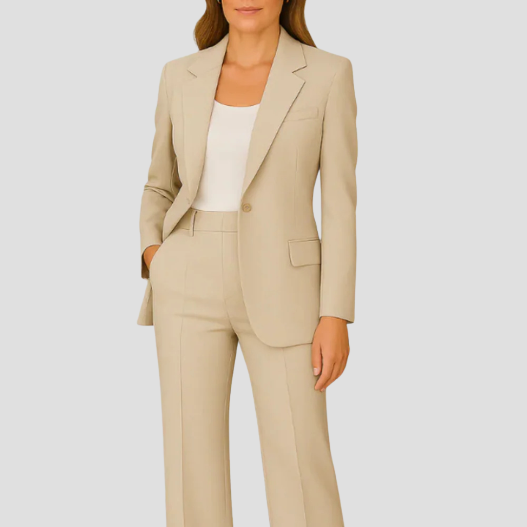 Women’s Two-Piece Suit – Tailored Modern Fit for Business & Formal Wear